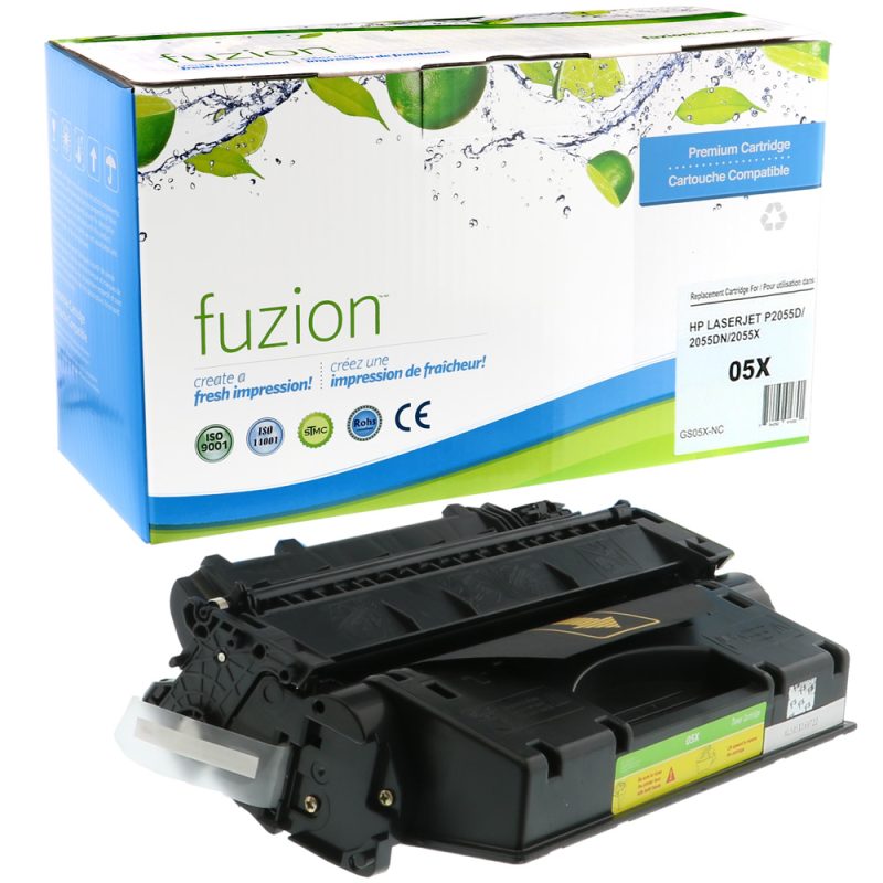 HP CE505X (05X) Toner Compatible à haut rendement - Black