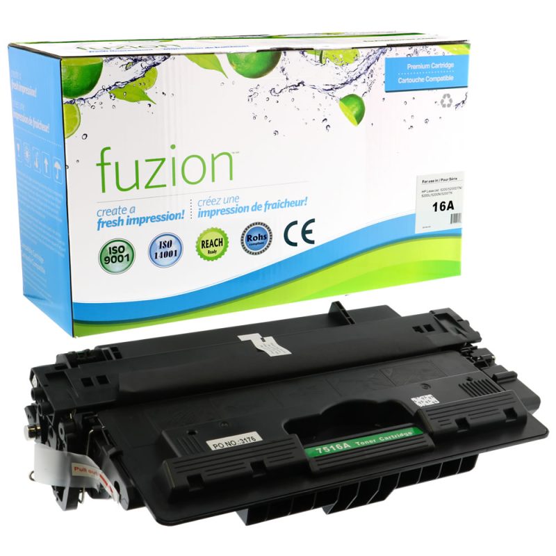 HP Q7516A (16A) Toner Compatible- Black