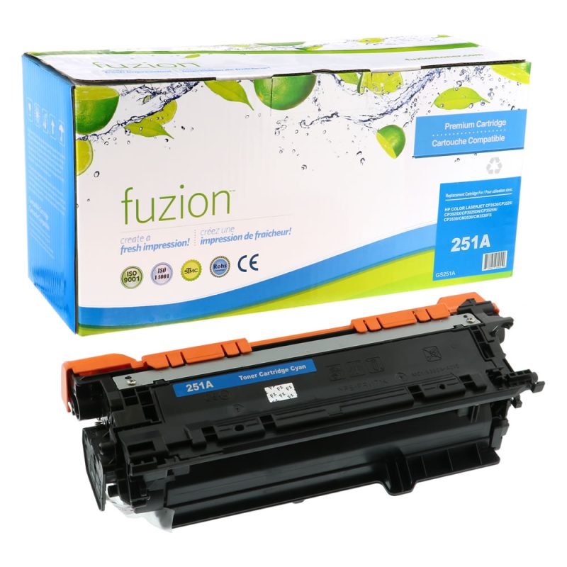 HP CE251A (504A) Toner Reconditionné - Cyan