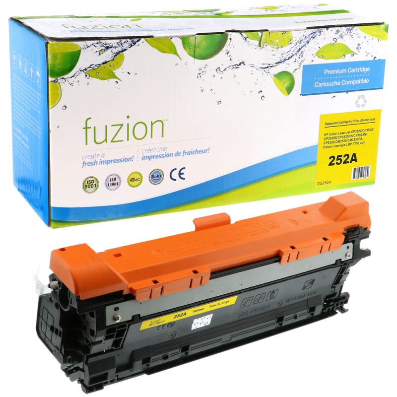 HP CE252A (504A) Toner Reconditionné - Yellow