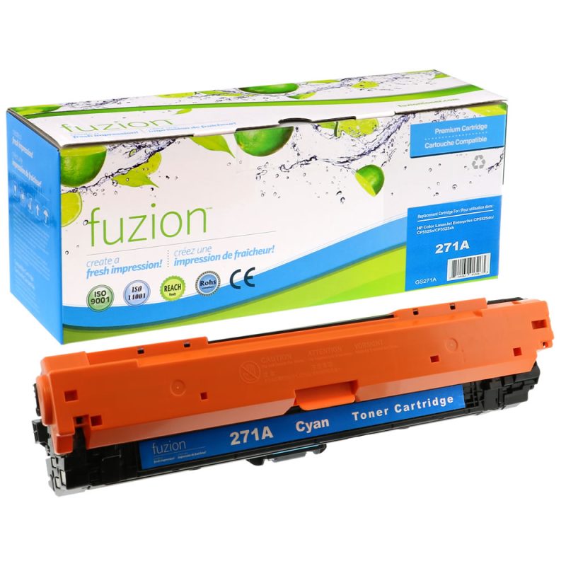 HP CE271A (650A) Toner Reconditionné - Cyan