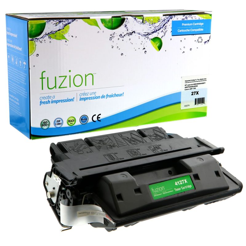HP C4127X (27X) Toner Compatible à haut rendement - Black