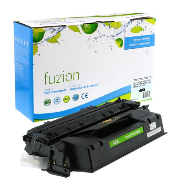 HP Q5949X (49X) Toner Compatible à haut rendement - Black