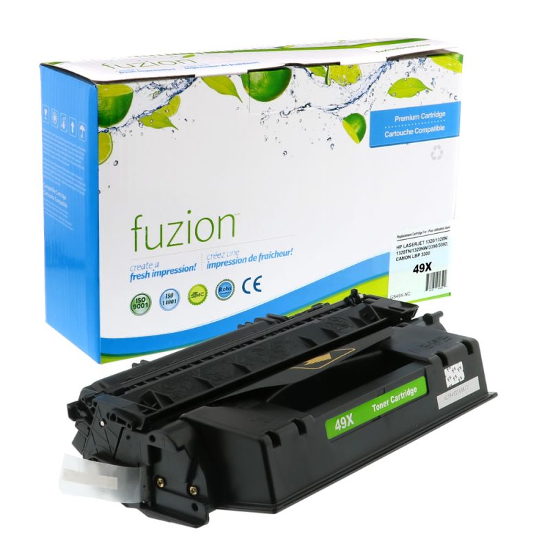 HP Q5949X (49X) Toner Compatible à haut rendement - Black