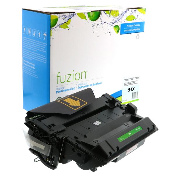 HP Q7551X (51X) Toner Compatible à haut rendement - Black