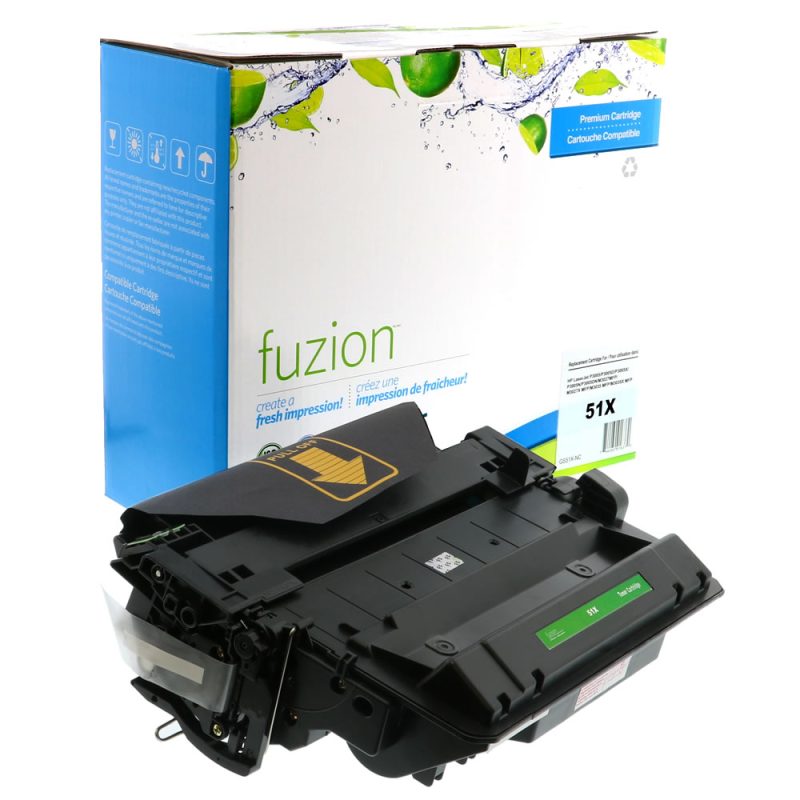 HP Q7551X (51X) Toner Compatible à haut rendement - Black