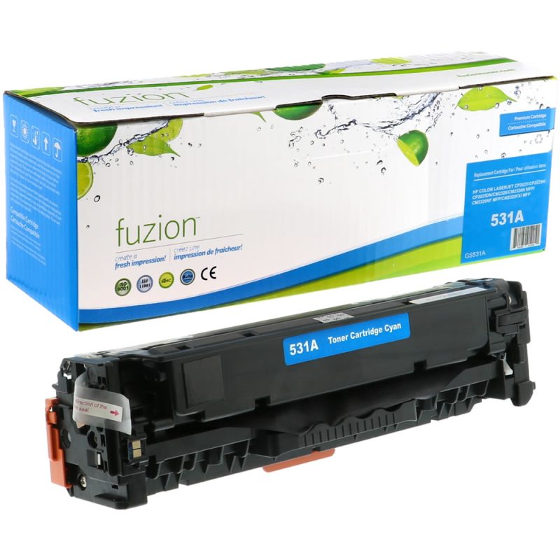 HP CC531A (304A) Toner Reconditionné - Cyan