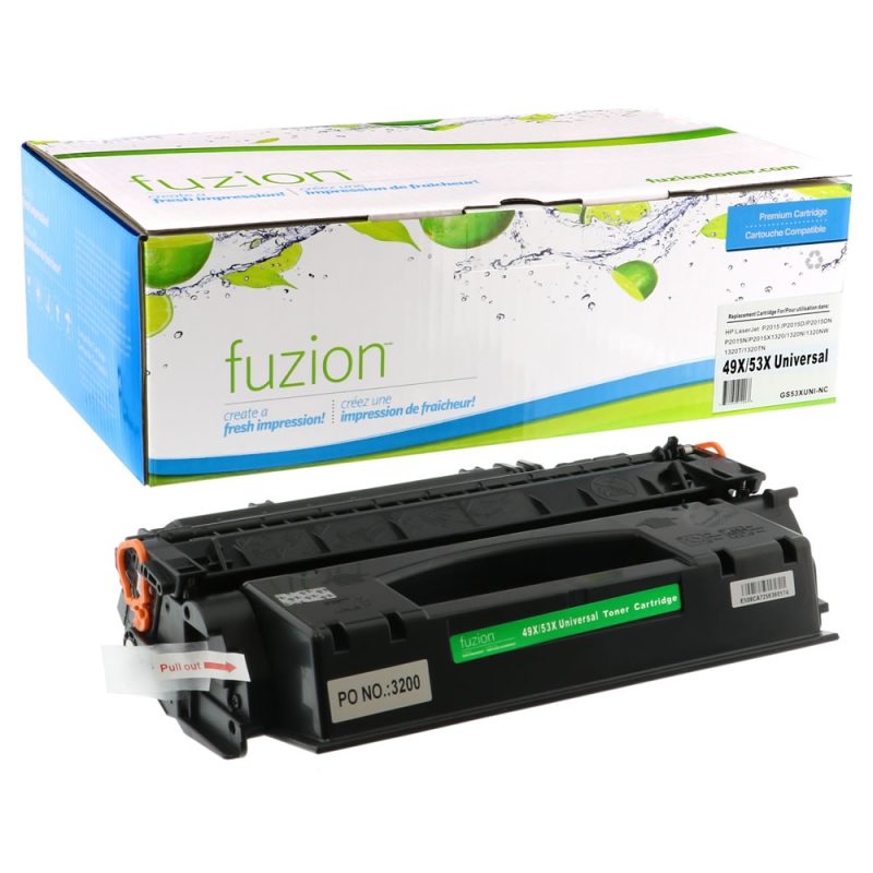 HP Q5949X/Q7553X Universal Toner Compatible - Black