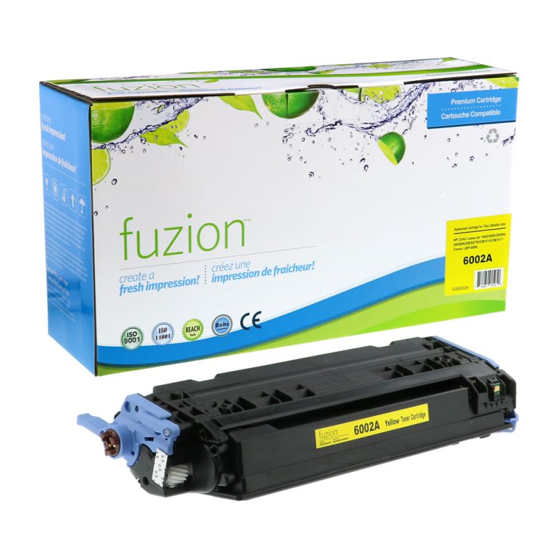 HP Q6002A (124A) Toner Reconditionné - Yellow