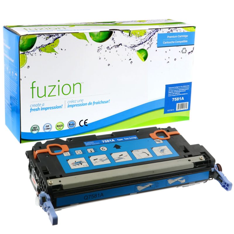 HP Q7581A (503A) Toner Reconditionné - Cyan
