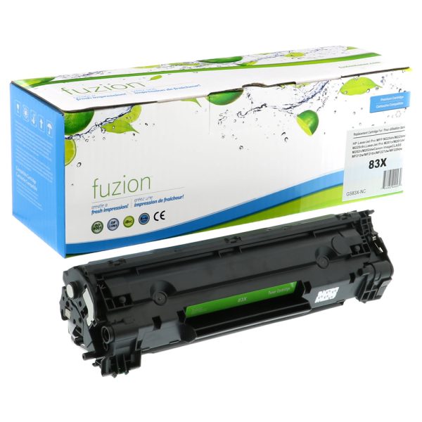 HP CF283X (83X) Toner Compatible à haut rendement - Black
