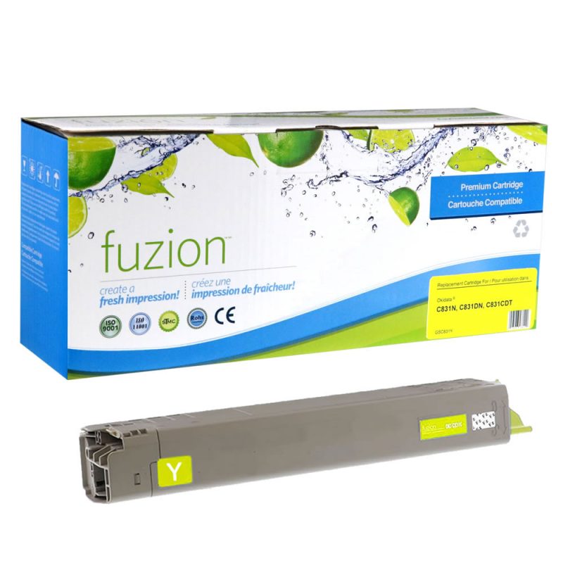 Okidata 44844509 Toner Reconditionné - Yellow