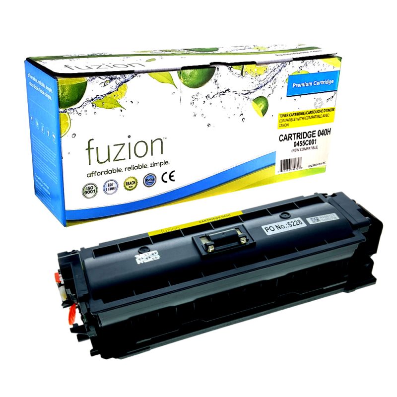 Canon 0455C001 (040H) Toner Compatible à haut rendement - Yellow