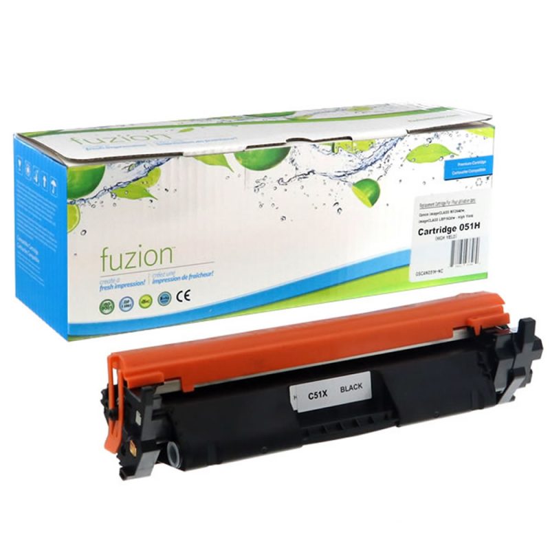 Canon 2169C001 (051H) Toner Compatible à haut rendement - Black