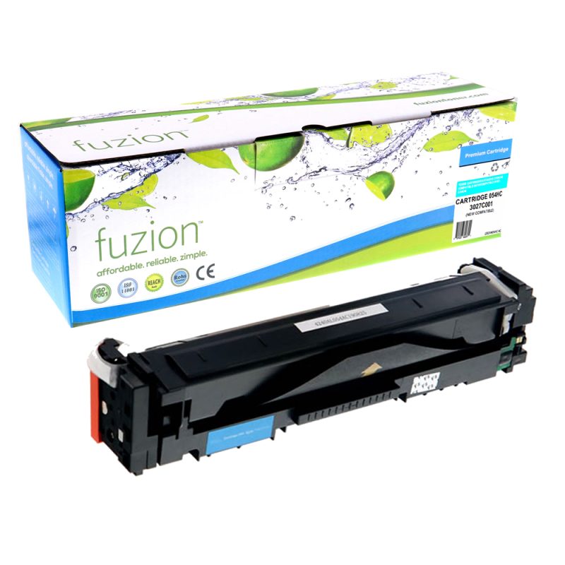 Canon 3027C001 (054H) Toner Compatible à haut rendement - Cyan