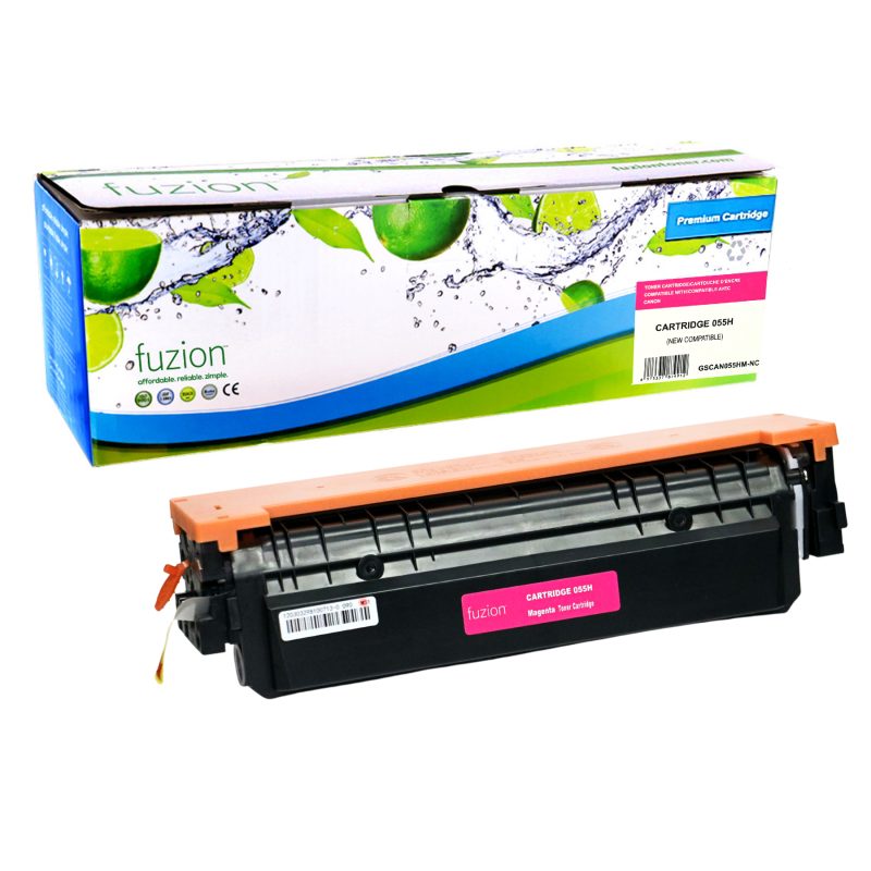 Canon 3018C001 (055H) Toner Compatible à haut rendement - Magenta