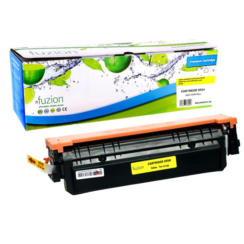 Canon 3017C001 (055H) Toner Compatible à haut rendement - Yellow