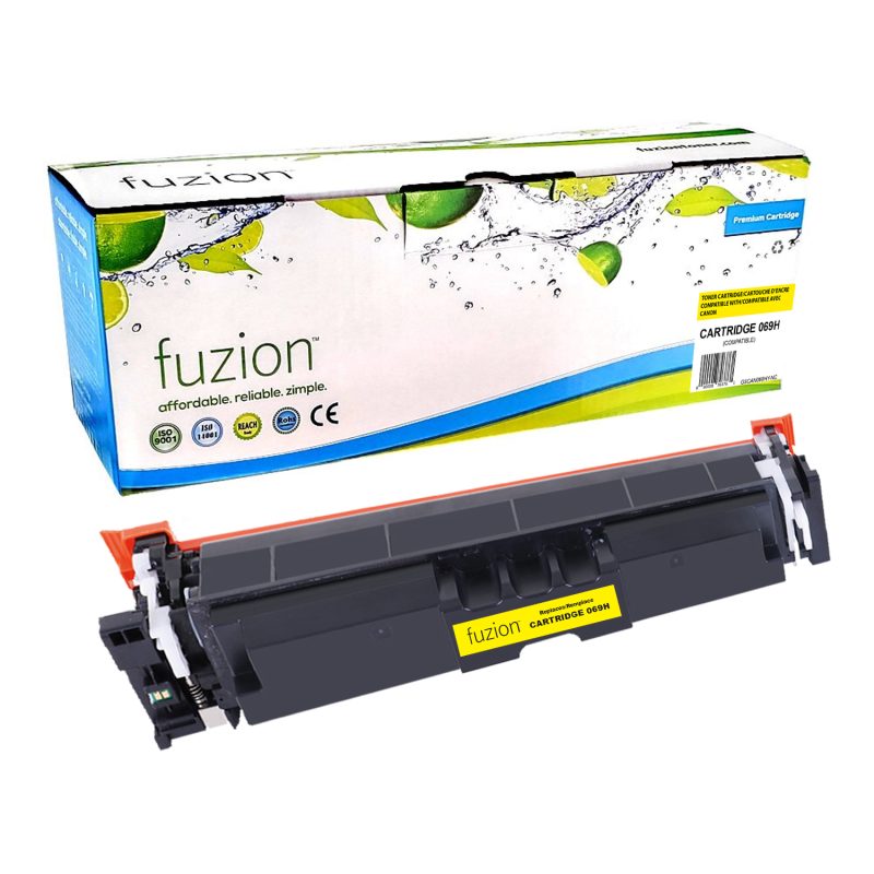 Canon 5095C001 (069H) Toner Compatible à haut rendement - Yellow
