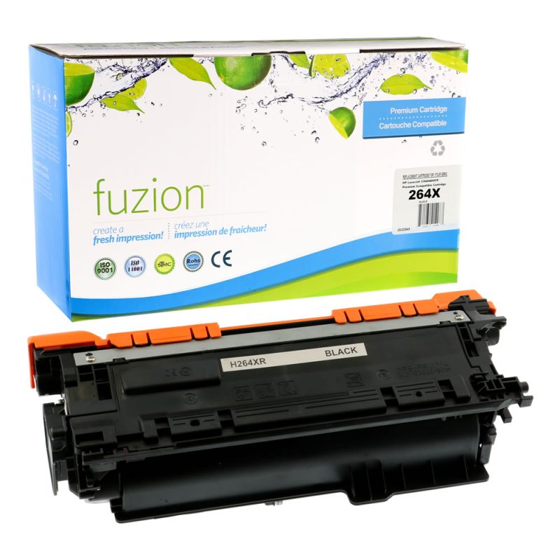 HP CE264X (646X) Toner Compatible à haut rendement - Black