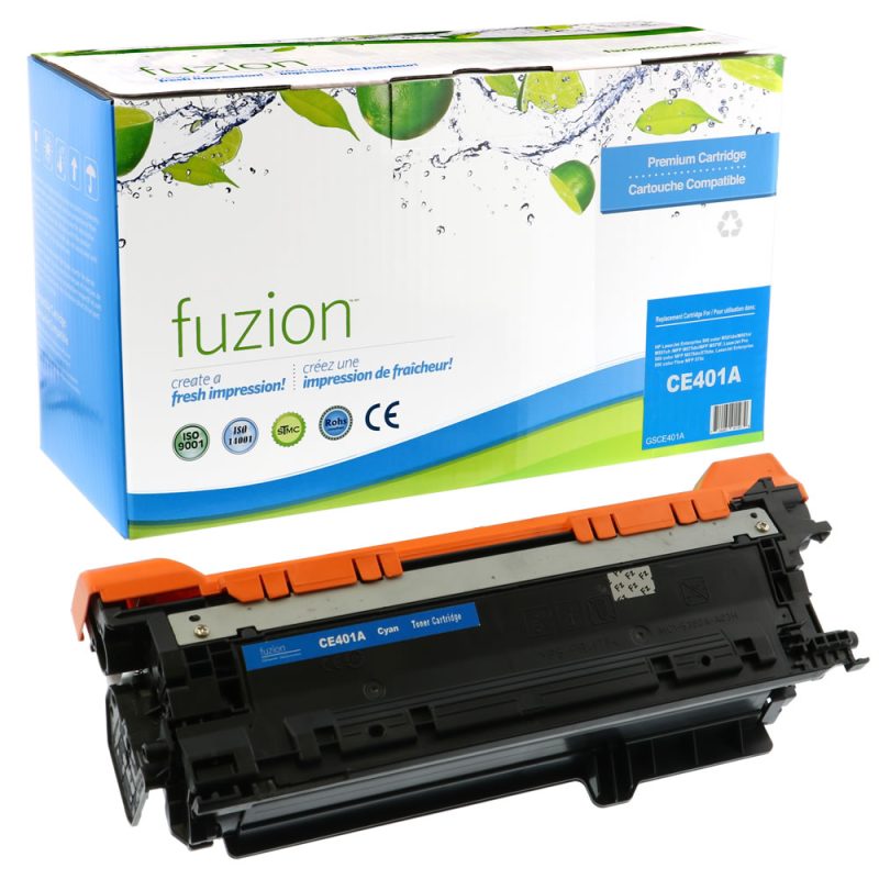 HP CE401A (507A) Toner Reconditionné - Cyan