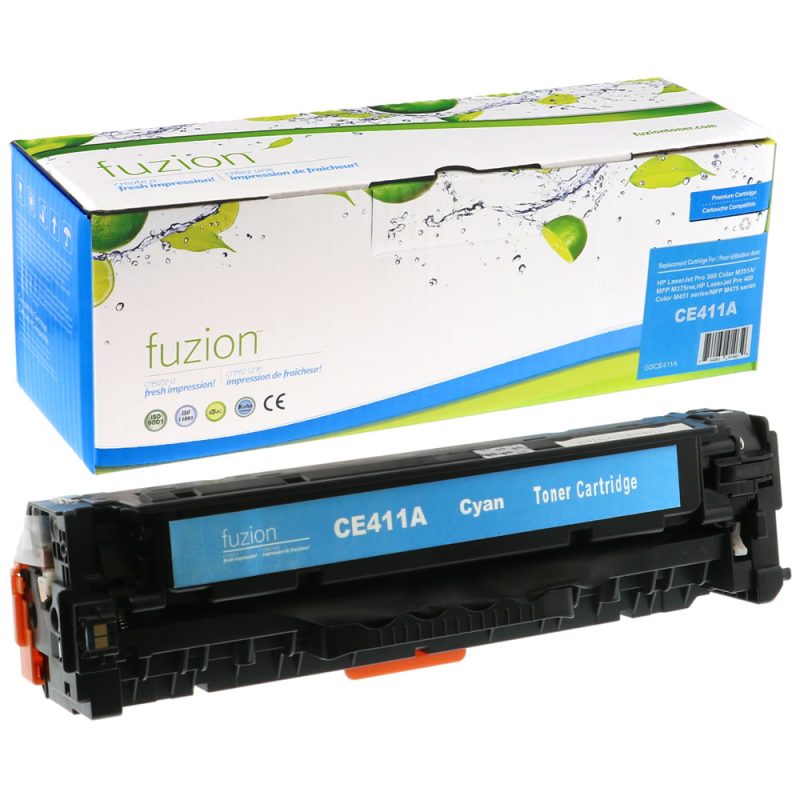 HP CE411A (305A) Toner Reconditionné - Cyan