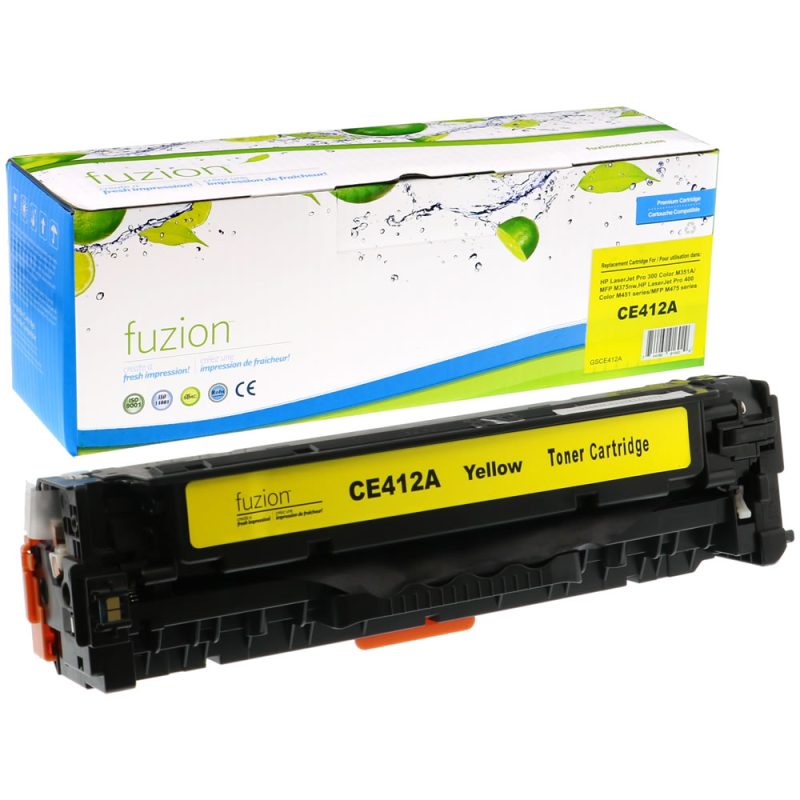 HP CE412A (305A) Toner Reconditionné - Yellow