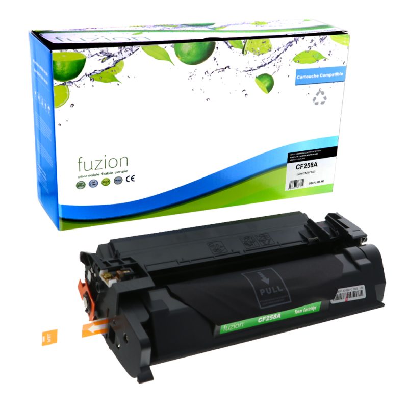 HP CF258A (58A) Toner Compatible - Black