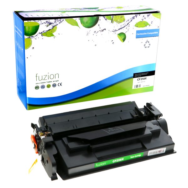 HP CF258X (58X) Toner Compatible à haut rendement - Black