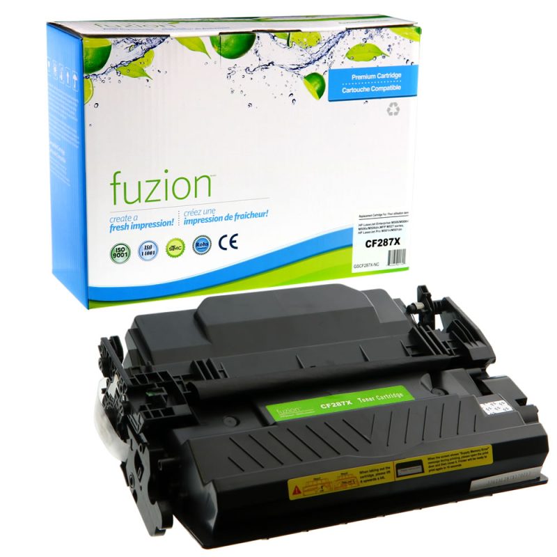 HP CF287X (87X) Toner Compatible à haut rendement - Black