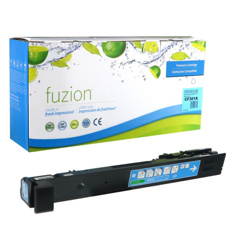 HP CF301A (827A) Toner Reconditionné - Cyan