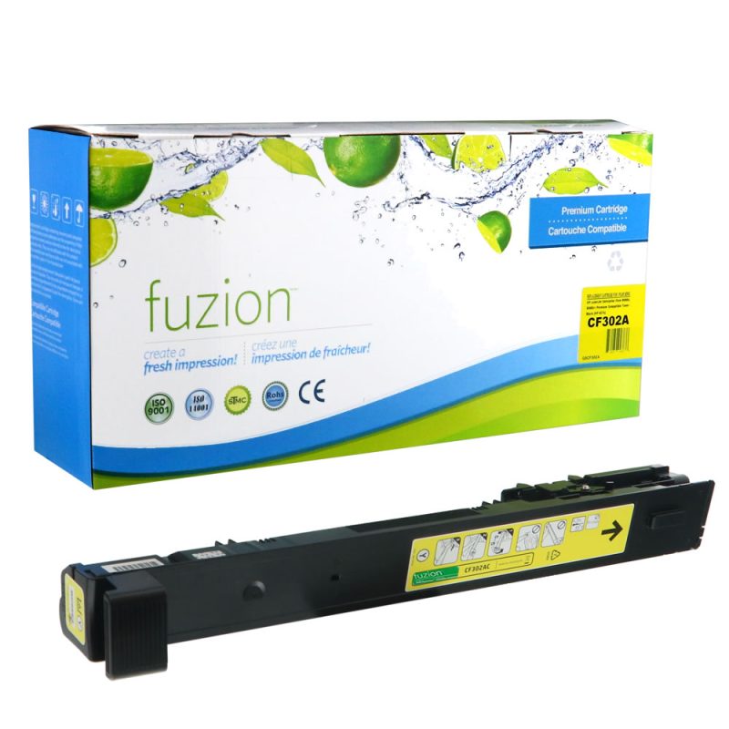 HP CF302A (827A) Toner Reconditionné - Yellow