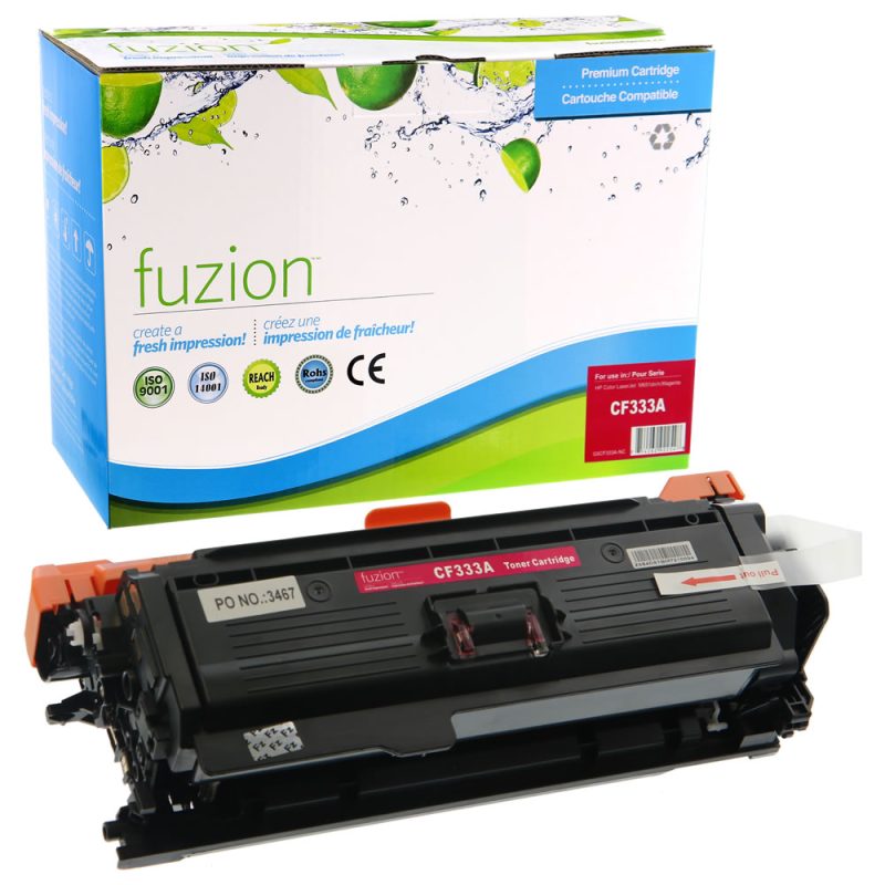 HP CF333A (654A) Toner Reconditionné - Magenta