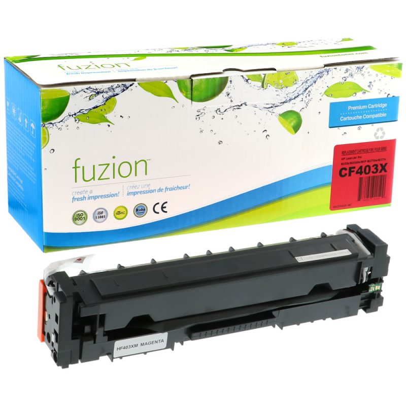 HP CF403X (201X) Toner Compatible à haut rendement - Magenta