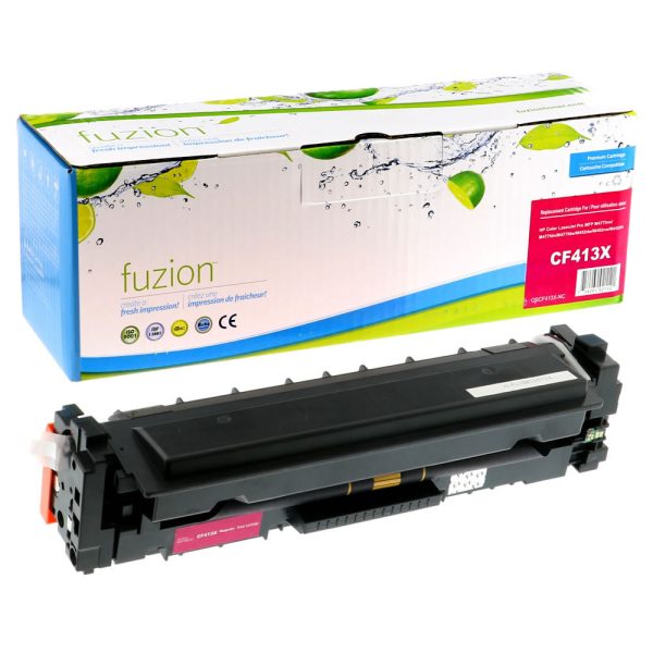 HP CF413X (410X) Toner Compatible à haut rendement - Magenta