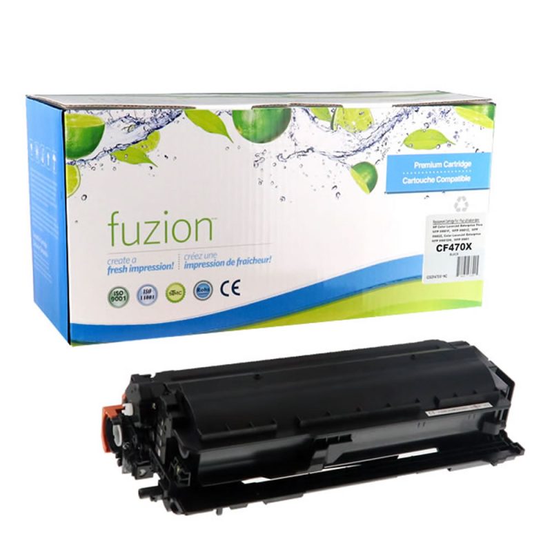 HP CF470X (657X) Toner Compatible à haut rendement - Black