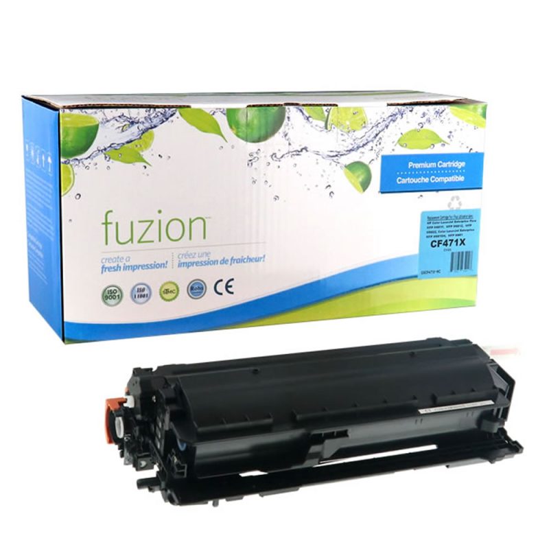 HP CF471X (657X) Toner Compatible à haut rendement - Cyan