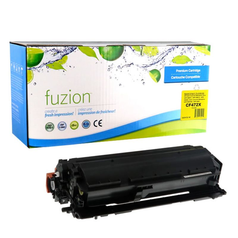 HP CF472X (657X) Toner Compatible à haut rendement - Yellow