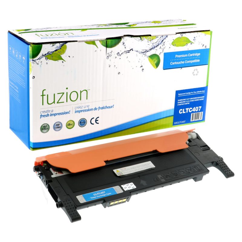 Samsung CLTC407S Toner Reconditionné - Cyan