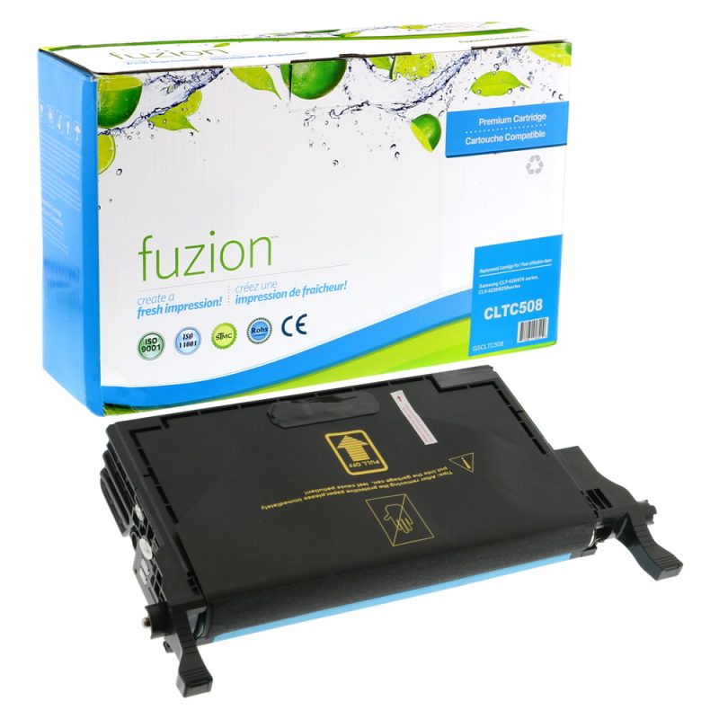 Samsung CLTC508L Remanufactured Toner High Yield - Cyan