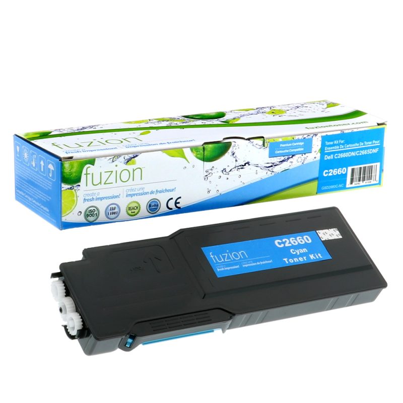 Dell 593-BBBT Toner Compatible - Cyan
