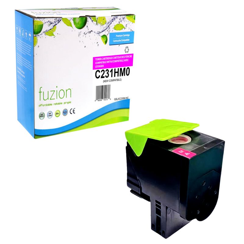 Lexmark C231HM0 Toner Compatible à haut rendement - Magenta