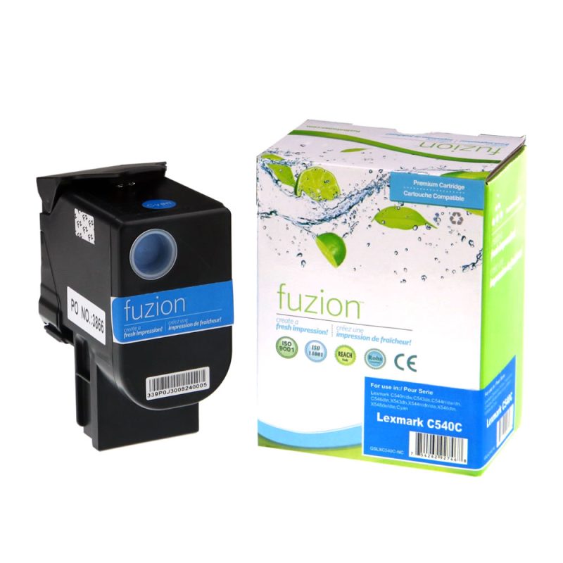 Lexmark C540H1CG Toner Compatible à haut rendement - Cyan