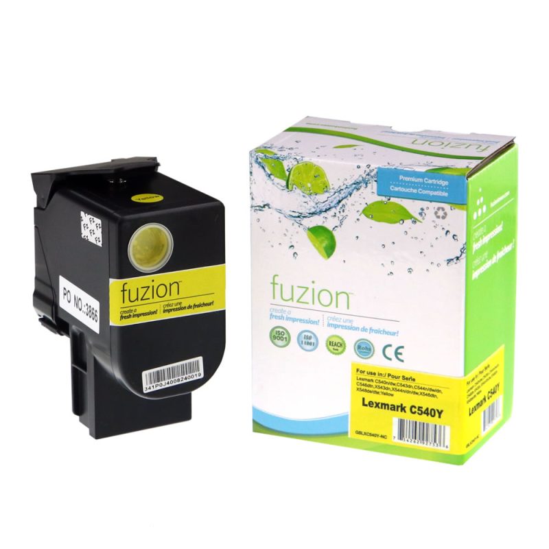 Lexmark C540H1YG Toner Compatible à haut rendement - Yellow