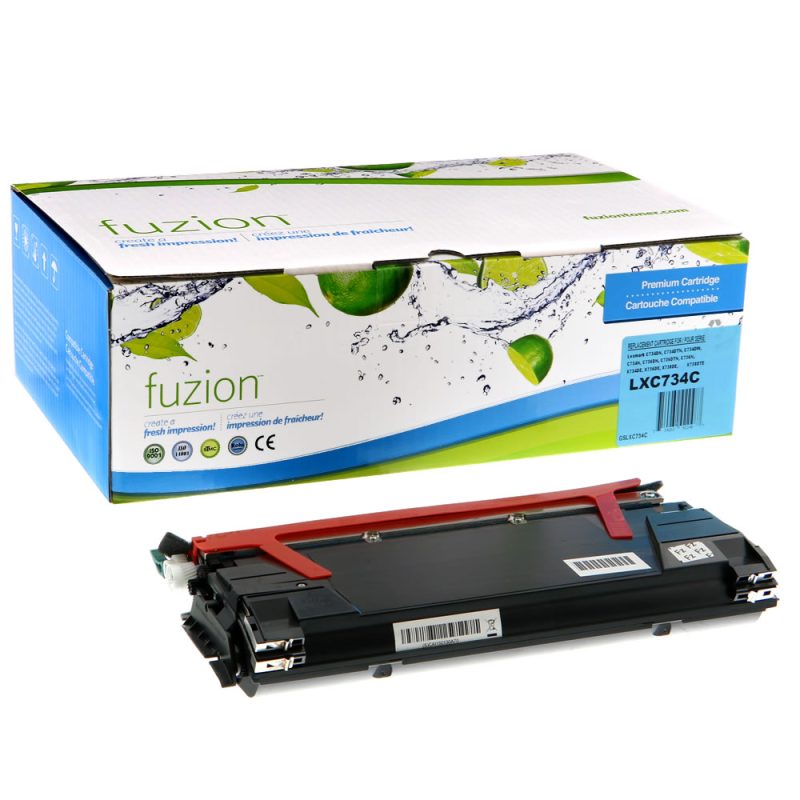 Lexmark C734A1CG Toner Reconditionné - Cyan