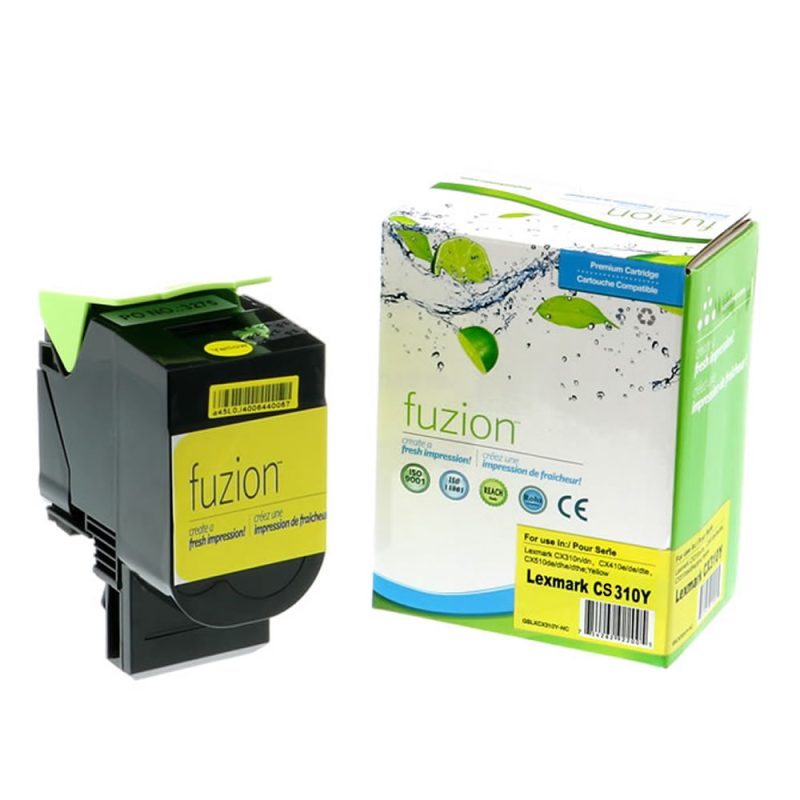 Lexmark 70C1HY0 Toner Compatible à haut rendement - Yellow