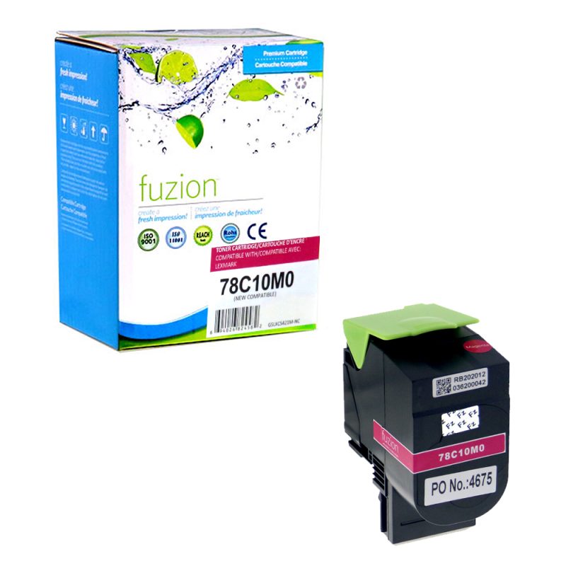 Lexmark 78C10M0 Toner Compatible - Magenta