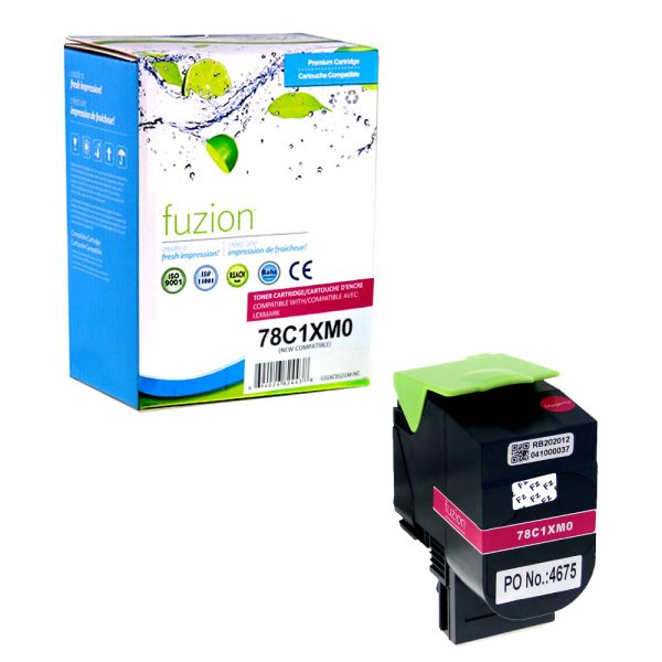 Lexmark 78C1XM0 Toner Compatible - Magenta