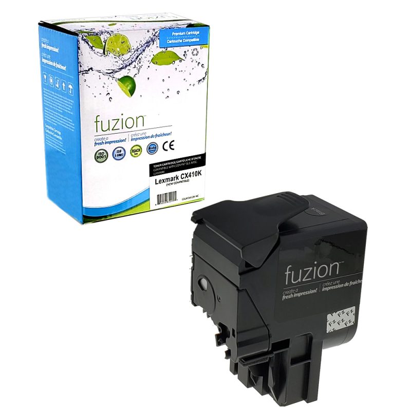 Lexmark 80C1HK0 Toner Compatible à haut rendement - Black