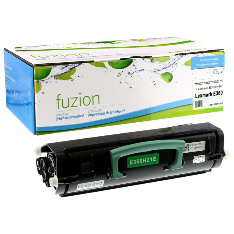 Lexmark E360H11A Toner Compatible à haut rendement - Black