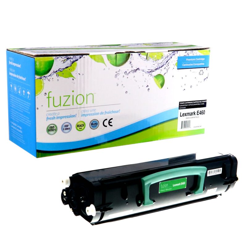 Lexmark E460X11A Toner Compatible à haut rendement - Black